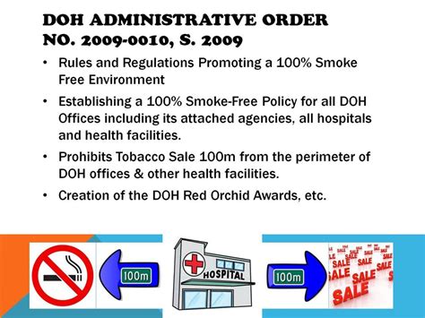 DOH ADMINISTRATIVE ORDER NO. 2009.